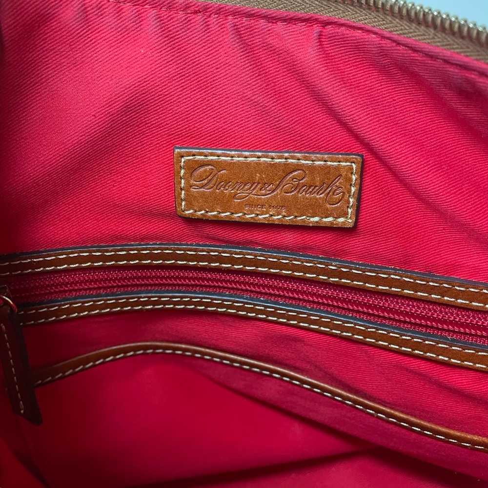 Dooney and Bourke Pebble Large East/West Sac and Wallet in Elephant - Picture 7 of 16